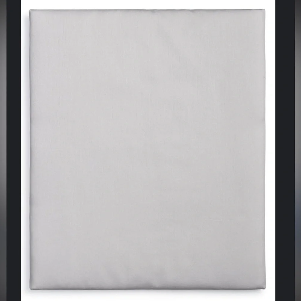 Hotel Collection Supima Cotton Palladium Grey King Flat Sheet